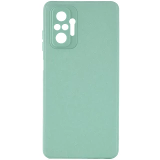 Цветной силиконовый чехол с защитой камеры для Xiaomi Redmi Note 10 Pro фото 1 из 1