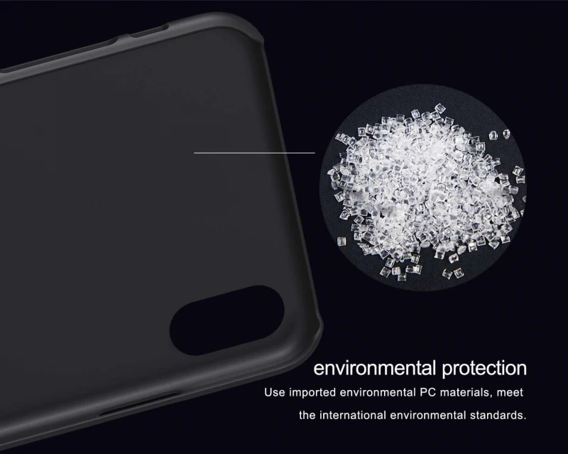 Пластикова накладка Nillkin Frost на Apple iPhone XS Max (6.5") фото 3 з 8