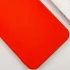 Кольоровий силіконовий чохол GETMAN із закритою камерою для Samsung Galaxy S23+ – Червоний / Red. Фото 4 з 11
