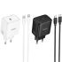 МЗП Hoco N83 Profit PD40W (1USB-C) + кабель Type-C to Type-C фото 1 з 1
