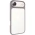 TPU+PC с металлическими кнопками для Apple iPhone 17 Air (6.5") – Серый / Grey. Фото 1 из 8