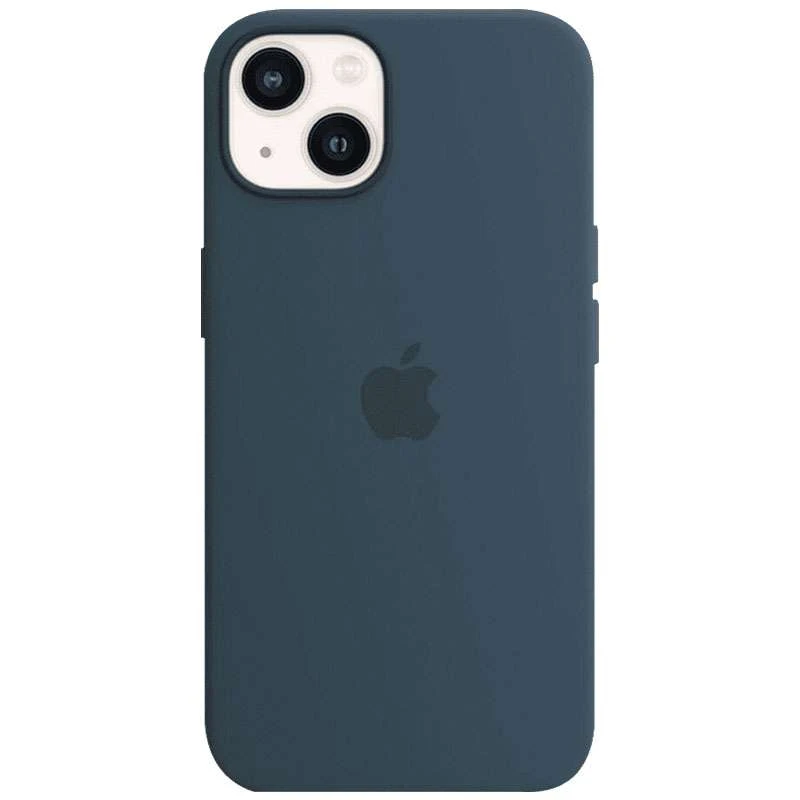 

Чохол Silicone Case з закритим низом на Apple iPhone 13 (6.1") (Синій / Abyss Blue)