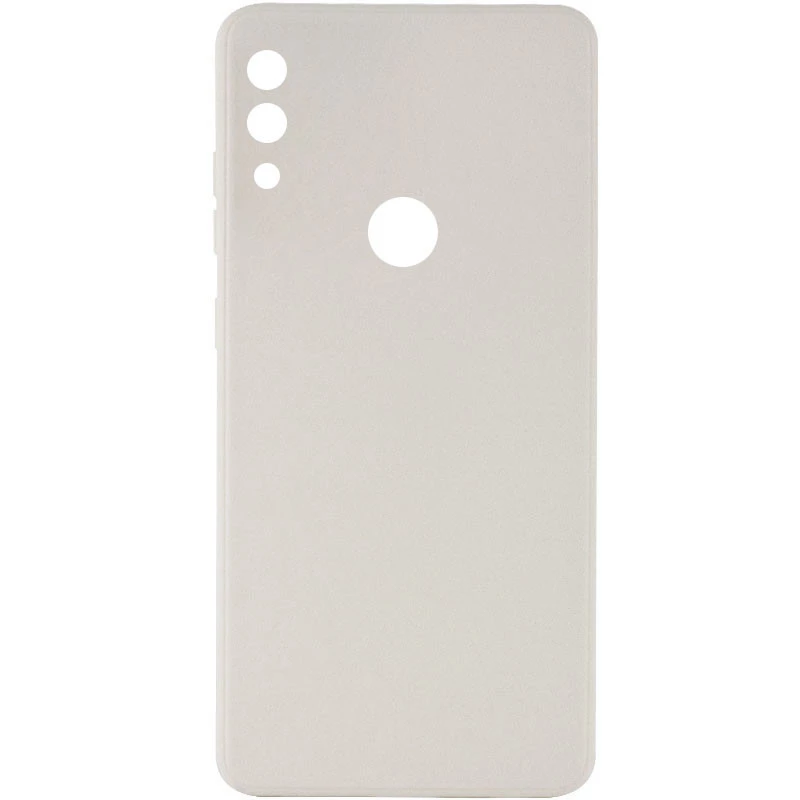 

Цветной силиконовый чехол с защитой камеры для Huawei P Smart Z (Серый / Smoky Gray), Сірий / smoky gray