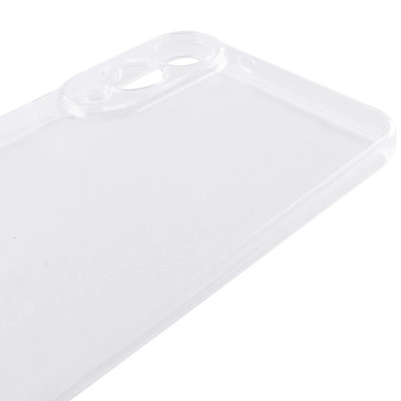 Ультратонкий силиконовый чехол 1,5 мм с защитой камеры для Samsung Galaxy S25 Edge – Бесцветный (прозрачный). Фото 4 из 5