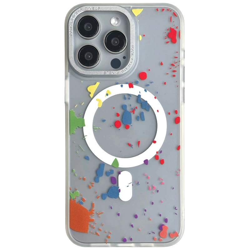 Чохол абстракція малювання з MagSafe на Samsung Galaxy S25 – White. Фото 1 Чохол абстракція малювання з MagSafe на Samsung Galaxy S25 – White. Фото 1 з 1