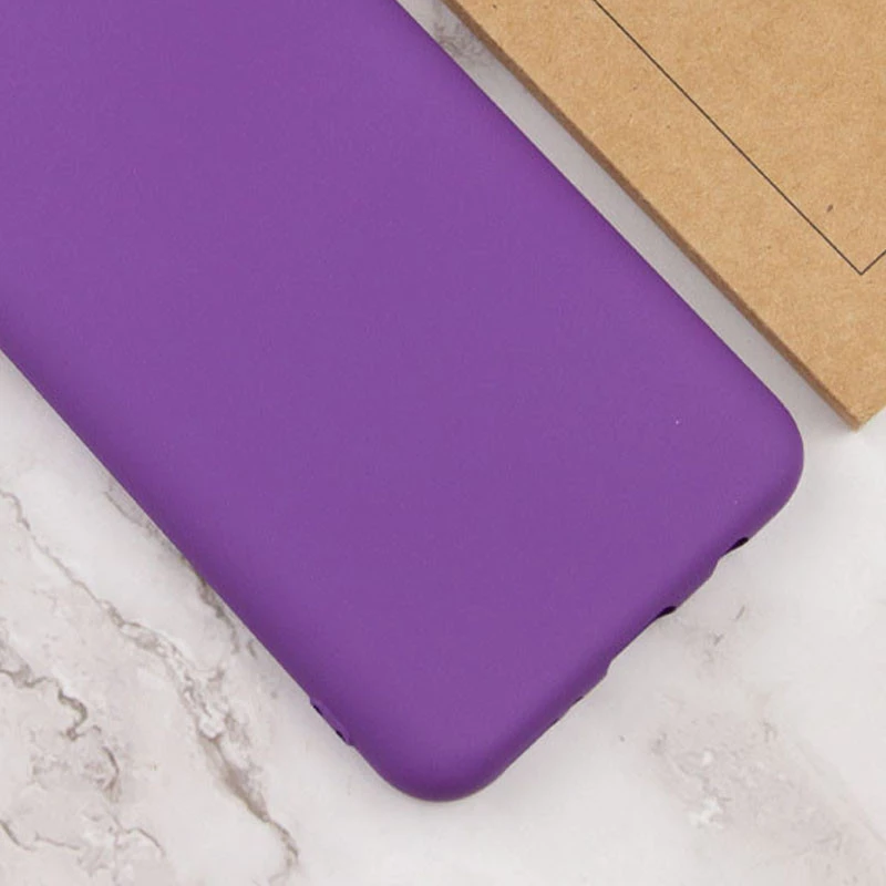 Чехол Silicone Case Lakshmi для TECNO POP 5 – Фиолетовый / Purple. Фото 2 из 2