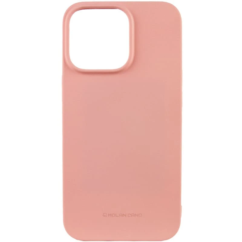 

Силіконовий чохол Molan Cano Smooth на Apple iPhone 13 Pro (6.1") (Рожевий)