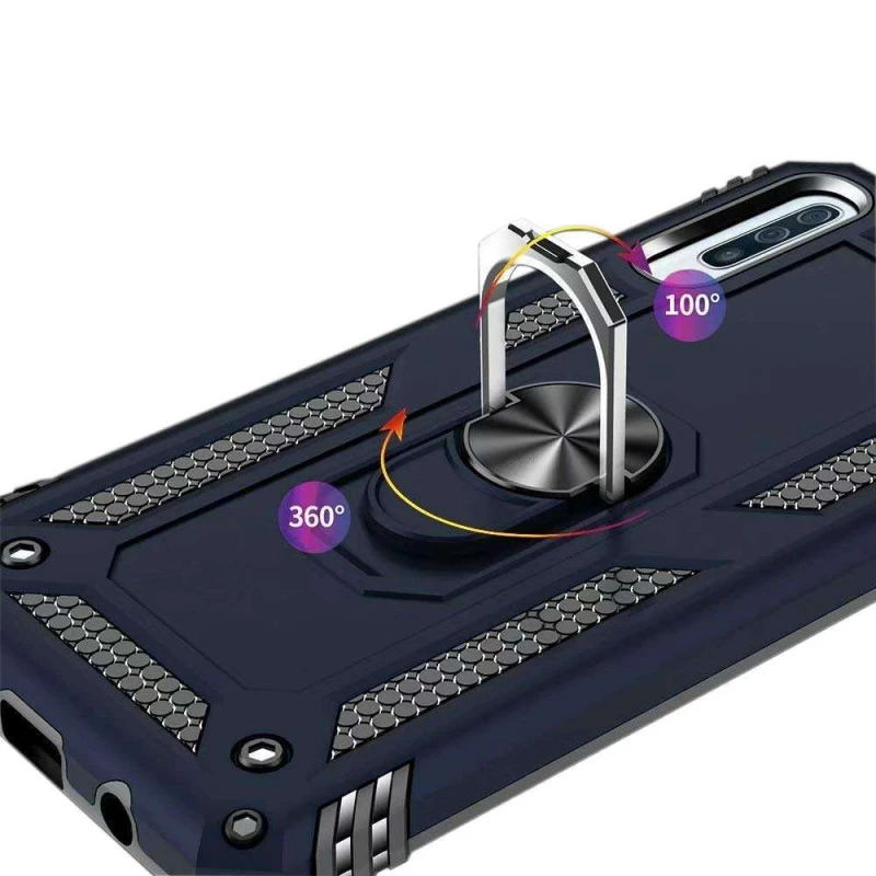 Протиударний чохол Serge Ring з кільцем на Samsung Galaxy A50 (A505F) / A50s / A30s фото 2 з 8