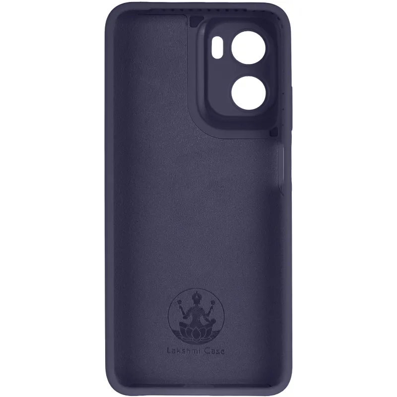 Чохол Silicone Case Lakshmi Premium із закритою камерою для Motorola Moto G05 – Темно-синій / Midnight blue. Фото 6 з 8