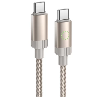 Дата кабель Hoco X117 Star Type-C to Type-C 60W (1m) фото 1 з 5