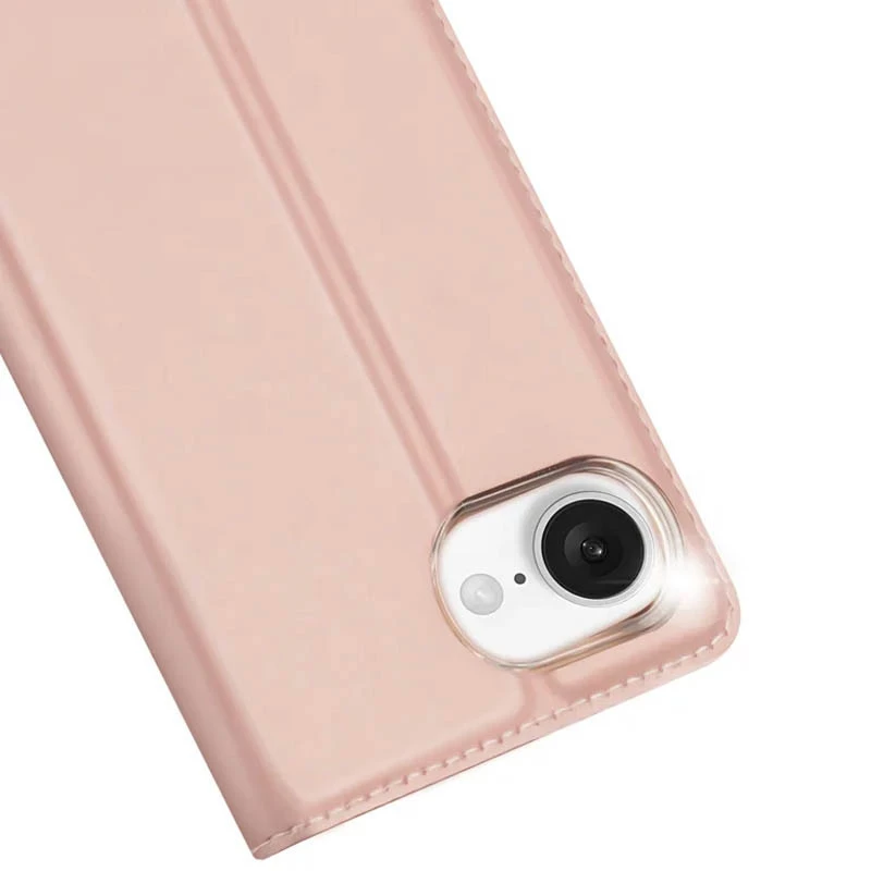 Чехол-книжка Dux Ducis для Apple iPhone 16e (6.1") – Rose Gold. Фото 3 из 6