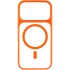 Чохол TPU GETMAN Moon Clear with MagSafe для Apple iPhone 17 (6.3") – Orange. Фото 3 з 6