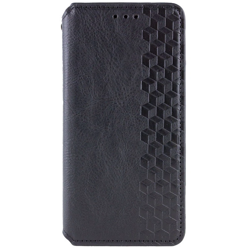 Чехол книжка GETMAN Cubic для Samsung Galaxy S25 – Черный. Фото 1 из 6