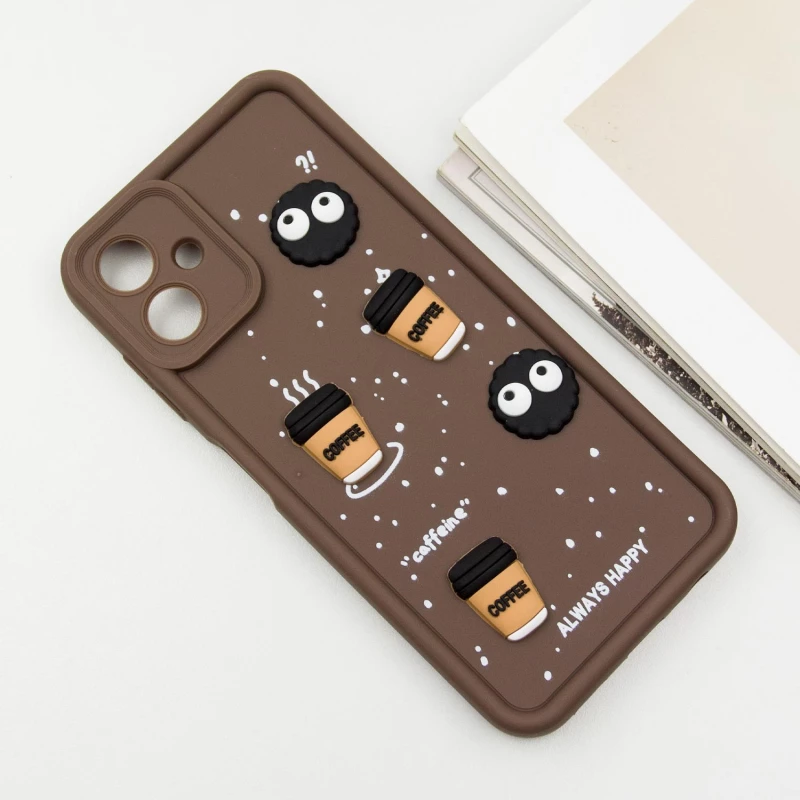 Чохол TPU Toys Case для Samsung Galaxy A06 – Brown / Always Happy. Фото 4 з 9
