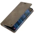 Шкіряний чохол-книжка CaseMe Velvet Matte для Samsung Galaxy A26 5G – Coffee. Фото 5 з 5
