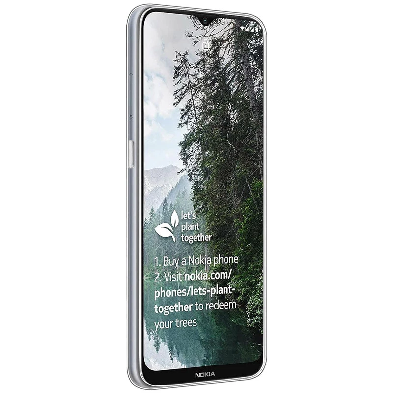 Ультратонкий силіконовий чохол 1мм на Nokia G20 / G10 / 6.3 – Безбарвний (прозорий). Фото 3 з 7