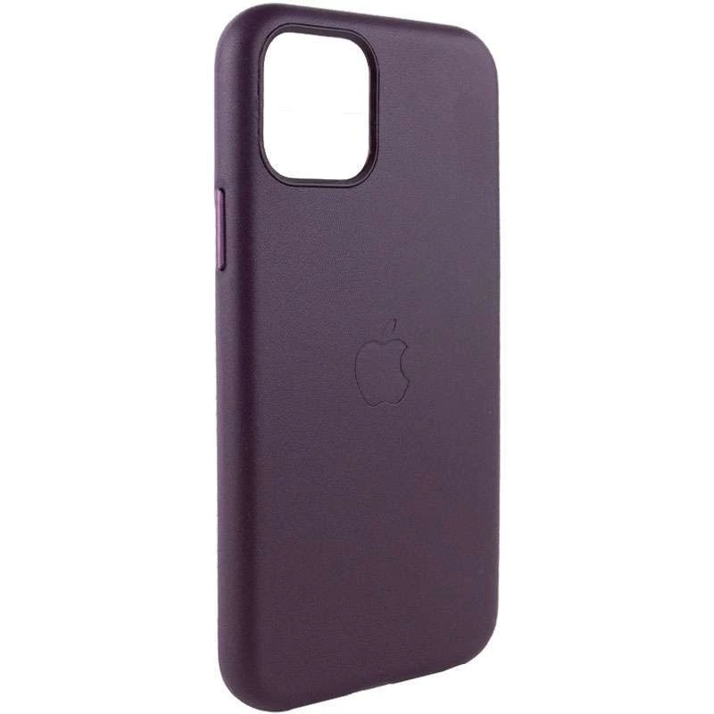 Кожаный чехол Silicone Case Soft для Apple iPhone 11 Pro Max (6.5") – Dark Cherry. Фото 3 из 9