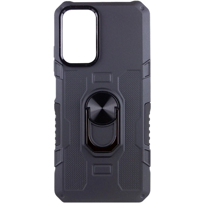 

Протиударний чохол Military з підставкою-кільцем на Xiaomi 11T / 11T Pro (Чорний)