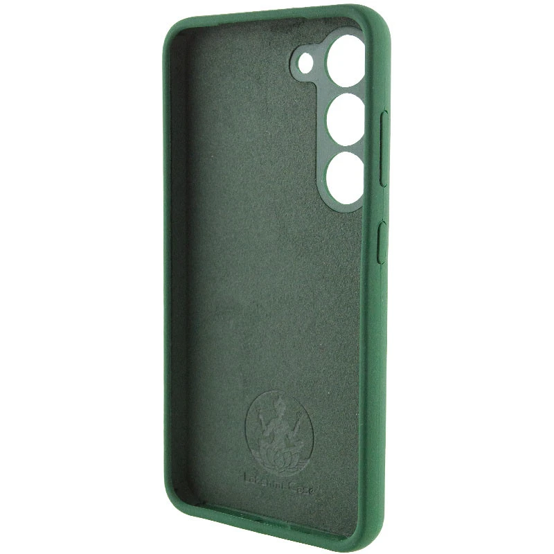 Чохол Silicone Case Lakshmi Premium із закритою камерою для Samsung Galaxy S24 – Зелений / Cyprus Green. Фото 7 з 13