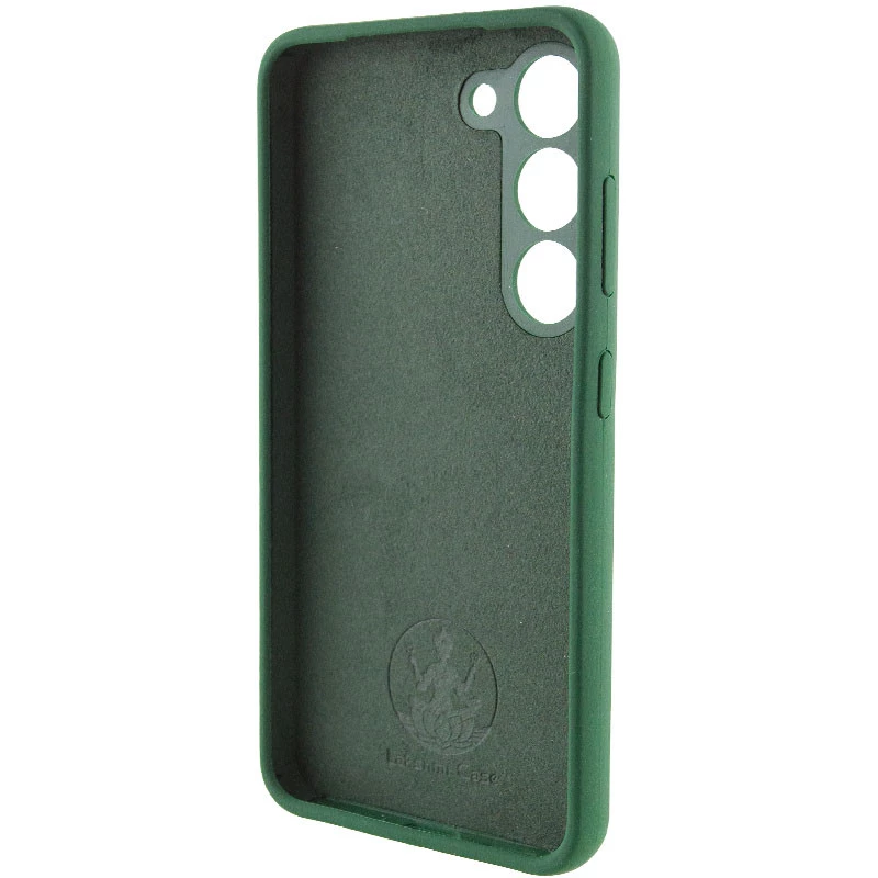 Чохол Silicone Case Lakshmi Premium з закритою камерою на Samsung Galaxy S23+ – Зелений / Cyprus Green. Фото 10 з 15