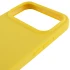 Чохол Silicone Case з закритим низом на Apple iPhone 17 Pro (6.3") – Жовтий / Yellow. Фото 5 з 6