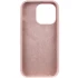 Чохол з закритим низом Silicone Case на Apple iPhone 15 Pro (6.1") – Рожевий / Chalk Pink. Фото 5 з 8