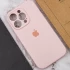Чохол Silicone Case з захистом камери на Apple iPhone 15 Pro (6.1") – Рожевий / Chalk Pink. Фото 5 з 7