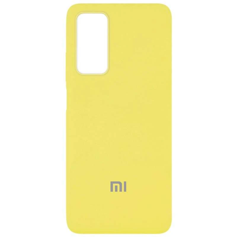 

Чохол Silicone Case з закритим низом на Xiaomi Mi 10T (Жовтий / Yellow)