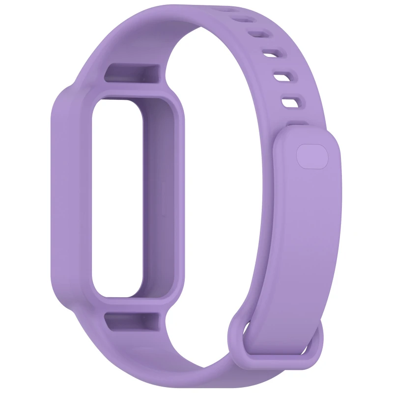 Силиконовый ремешок для Xiaomi Mi Smart Band 9 Active – Elegant purple. Фото 2 из 2
