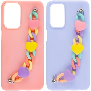 Чехол Heart с цепочкой для Samsung Galaxy M14 5G фото 1 из 1