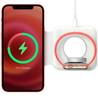 БЗУ Magnetic Charging Dock-Station 2 в 1 (15W) фото 1 БЗУ Magnetic Charging Dock-Station 2 в 1 (15W) фото 1 из 1