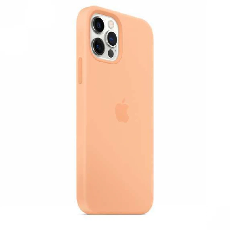 Чохол Silicone Case з закритим низом на Apple iPhone 14 Plus (6.7") – Помаранчевий / Cantaloupe. Фото 3 з 6