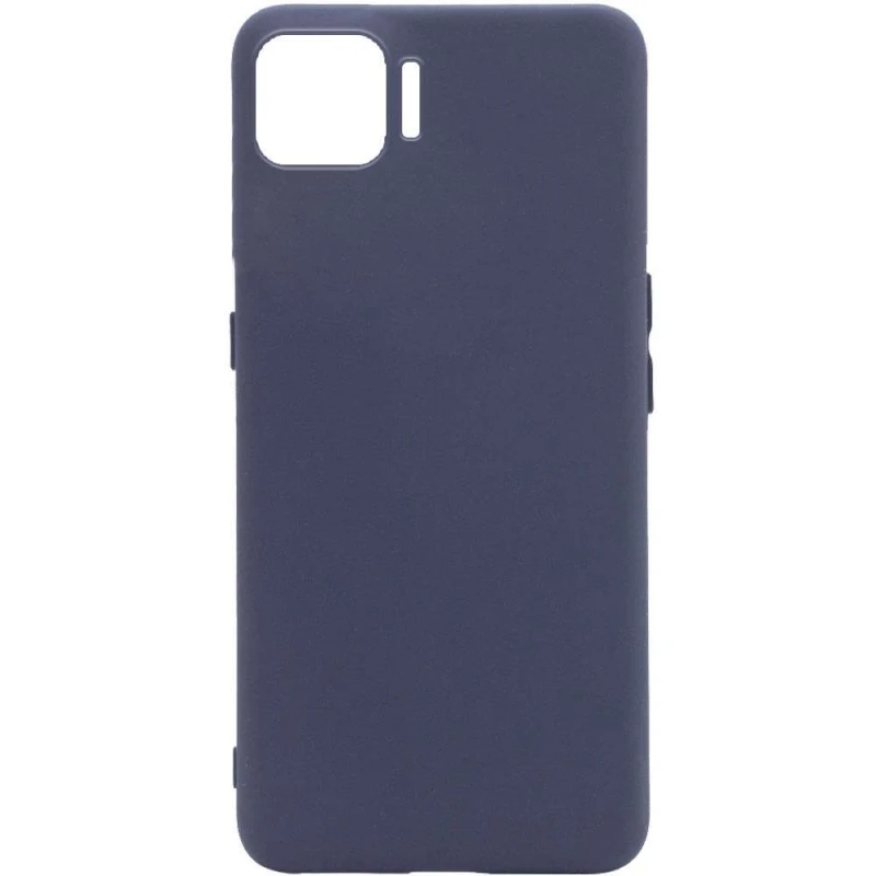 

Чехол Silicone Case без лого для Oppo A73 (Синий / Midnight blue), Синій / midnight blue