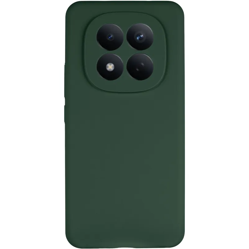 Чехол Silicone Case Lakshmi Premium з закритою камерою на Xiaomi Redmi Note 15 Pro 4G – Зеленый / Cyprus Green. Фото 3 из 8