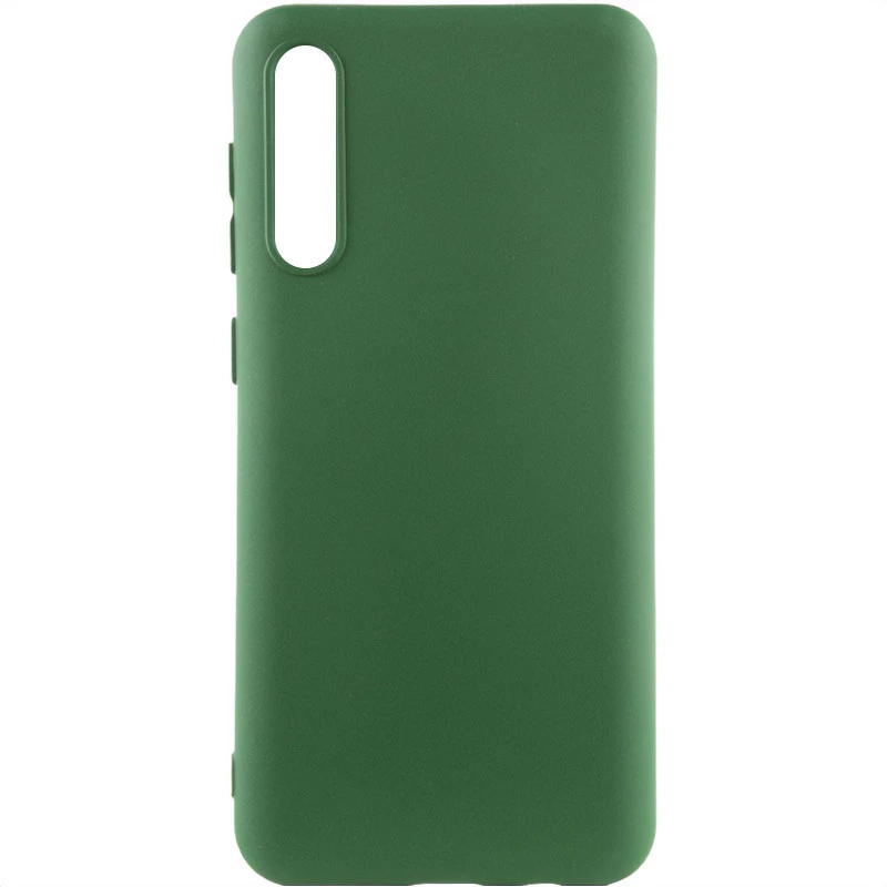 Чехол Silicone Case Lakshmi Elit для Samsung Galaxy A50 (A505F) / A50s / A30s – Зеленый / Dark green. Фото 1 из 4