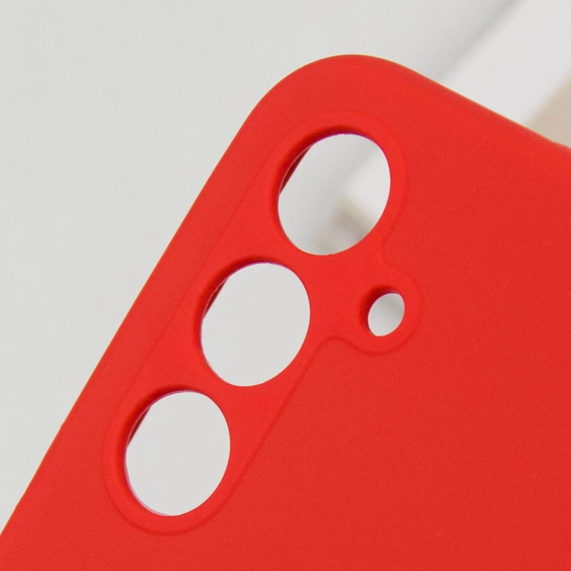 Чохол Silicone Case Lakshmi Premium із закритою камерою для Samsung Galaxy A26 5G – Червоний / Red. Фото 10 з 12