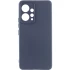 Чохол Silicone Case Lakshmi Premium із закритою камерою для Xiaomi Redmi Note 12 4G – Темно-синій / Midnight blue. Фото 1 з 11