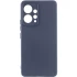 Чохол Silicone Case Lakshmi Premium з закритою камерою на Xiaomi Redmi Note 12 4G – Темно-синій / Midnight blue. Фото 1 з 11