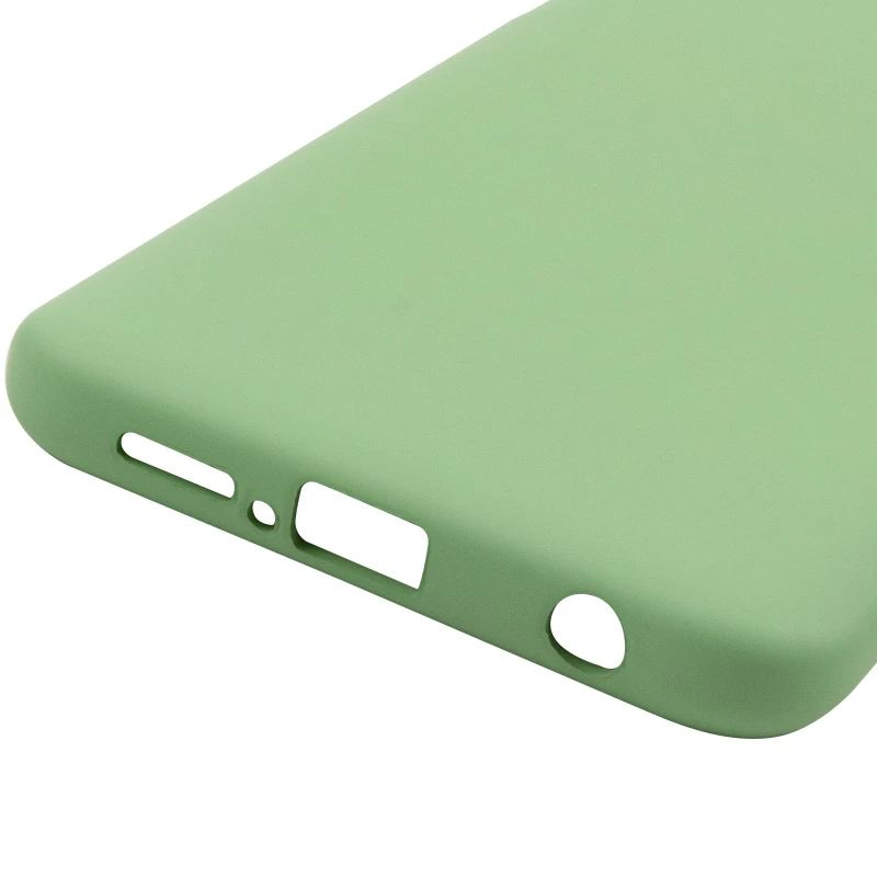 Цветной силиконовый чехол GETMAN с закрытой камерой на Xiaomi Redmi Note 9s / Note 9 Pro / Note 9 Pro Max – Зеленый / Pistachio. Фото 6 из 6
