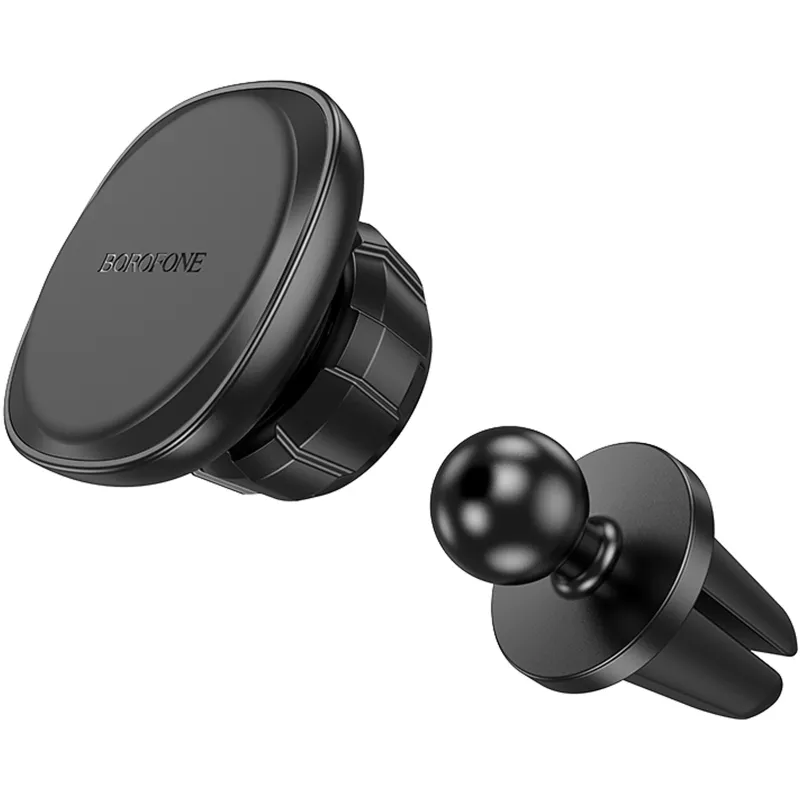 Автотримач Borofone BH102 Cloud magnetic (air outlet) – Black. Фото 5 з 7