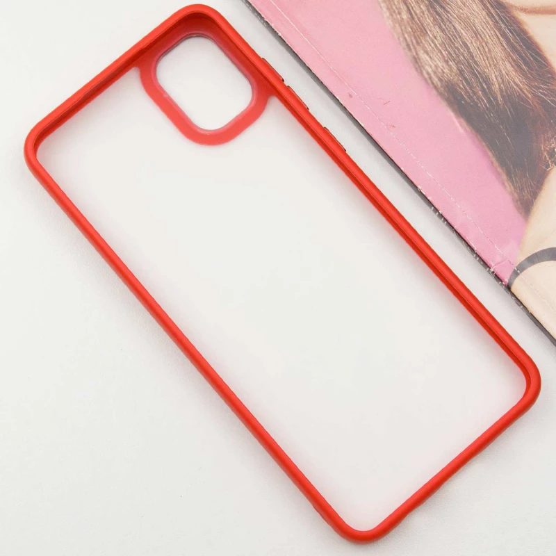 Захистний чохол TPU+PC матовий на Samsung Galaxy A05 – Red. Фото 8 з 12