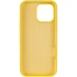 Чехол Silicone Case с закрытым низом для Apple iPhone 16 Pro Max – Желтый / Yellow. Фото 5 из 8