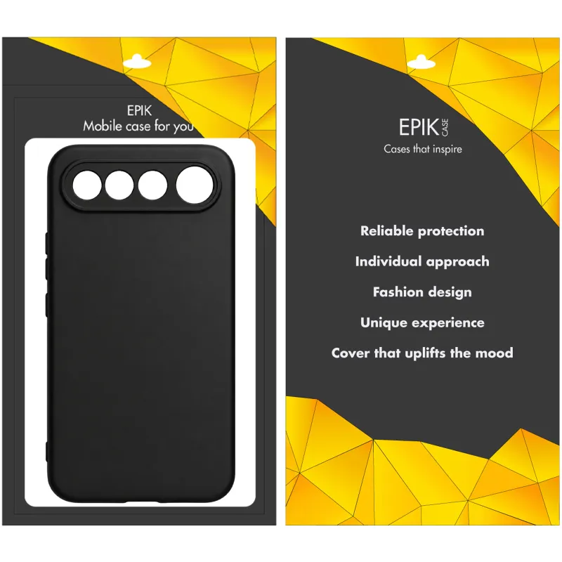 Чорний силіконовий чохол Epik із захистом камери на Realme 16 5G – Чорний. Фото 3 з 3