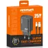 СЗУ Amaya E215D PD25W+QC3.0 (1USB-A/1C) + кабель USB to Type-C – Black. Фото 2 из 2