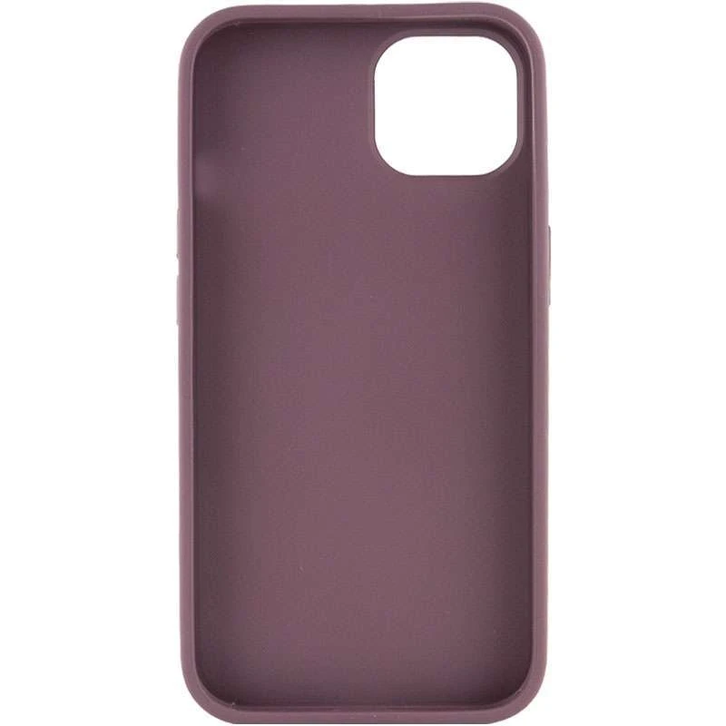TPU чохол Bonbon з металевими кнопками на Apple iPhone 12 (6.1") – Бордовий / Plum. Фото 3 з 5