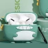 Силіконовий футляр Cartoons&Heroes для навушників AirPods 3 + карабін – Дракон зелений. Фото 3 з 4