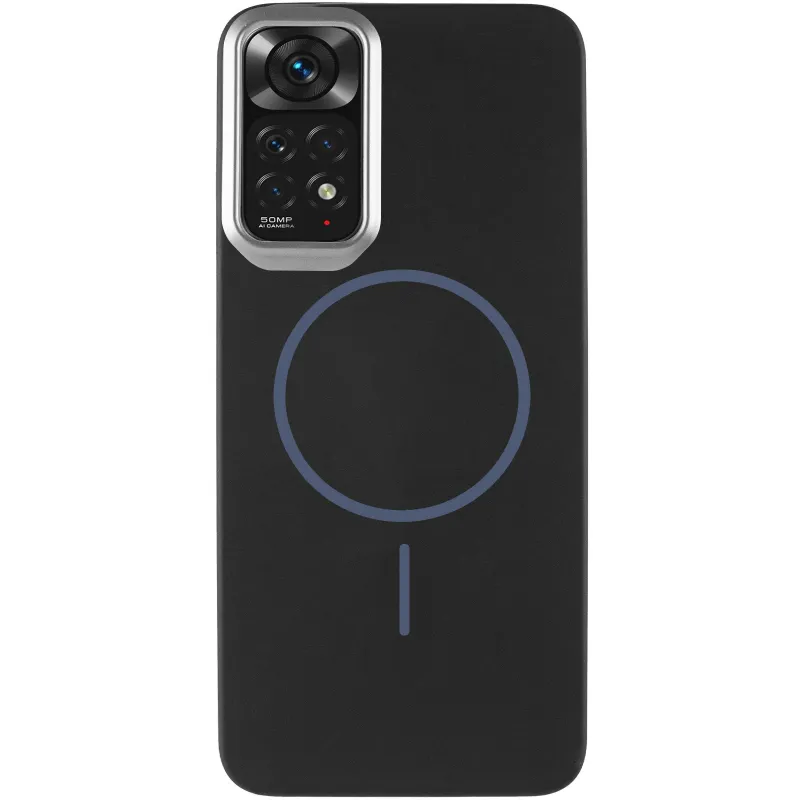 Чехол PC Dream with MagSafe (opp bag) для Xiaomi Redmi Note 11 (Global) / Note 11S – Black. Фото 4 из 7