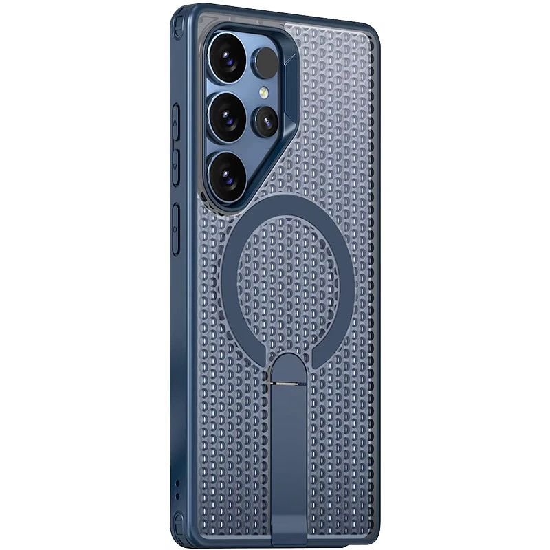 Чохол TPU Breeze with MagSafe stand для Samsung Galaxy S24 Ultra – Blue. Фото 2 з 2