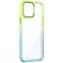 Силіконовий чохол фреш на Apple iPhone 14 Pro (6.1") – Бірюзовий / Лимонный. Фото 2 з 6