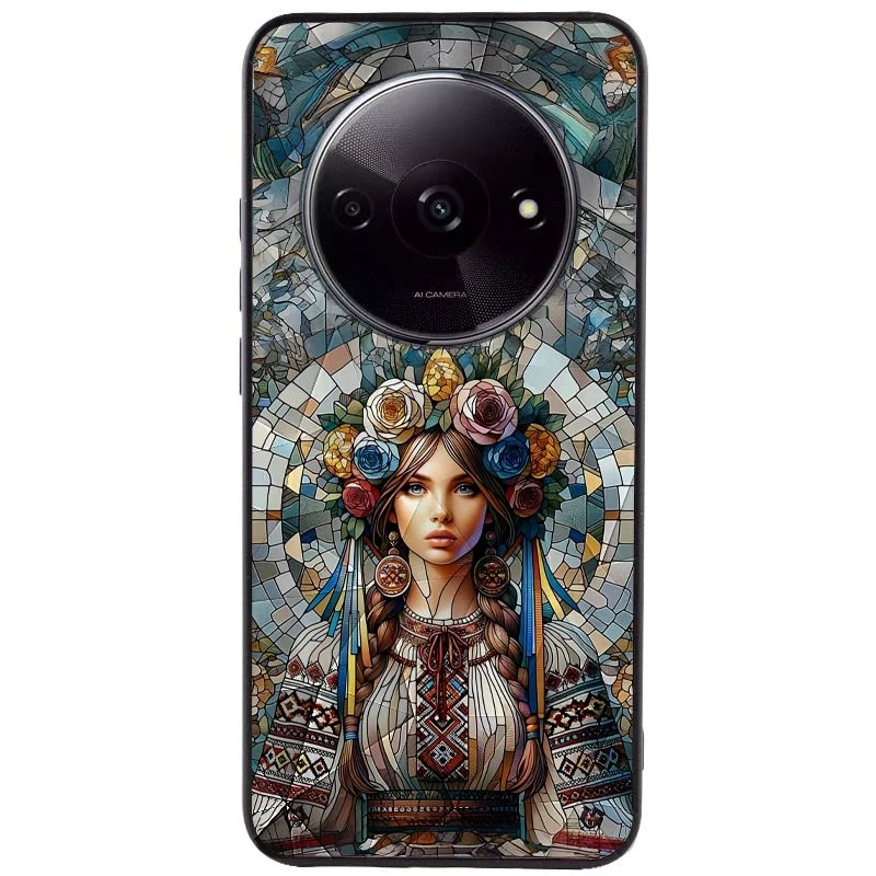 

Стеклянный чехол Prisma Ladies на Xiaomi Redmi A3 (Mosaic)